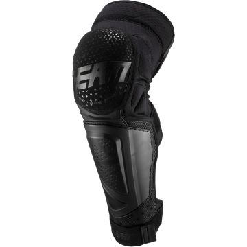 Leatt 3DF Hybrid EXT Black Motocross Knee and Shin Guards