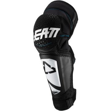 Leatt 3DF Hybrid EXT White Motocross Knee and Shin Guards
