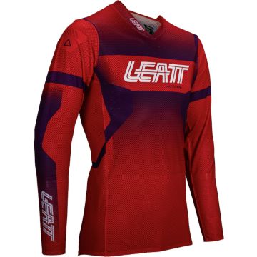 Leatt Moto 5.5 UltraWeld Sunburn Red Purple Motocross Jersey