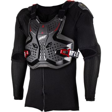 Leatt Body Protector 3.5 Junior Black Red Kids Protector Jacket
