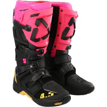 Leatt 4.5 Roze Zwart Crosslaarzen