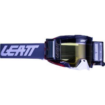 Leatt Velocity 5.5 Roll-Off Grey Motocross Goggles