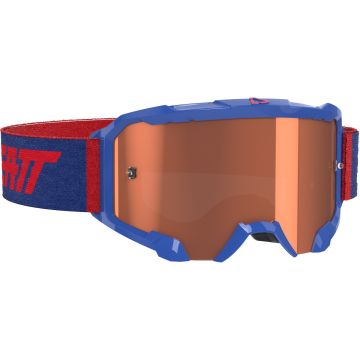 Leatt Velocity 4.5 Blue Red Motocross Goggles