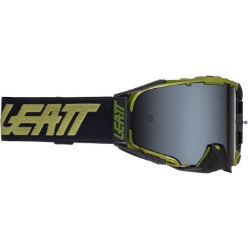 Leatt Velocity 6.5 Desert Sand Lime Motocross Goggles