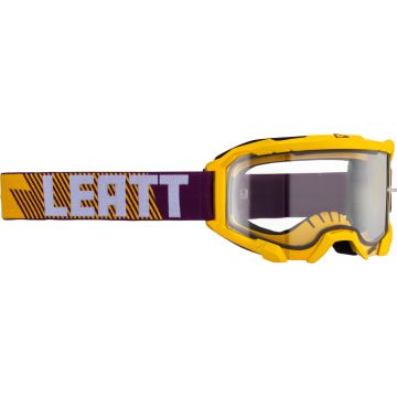 Leatt Velocity 4.5 Bicolor Yellow Motocross Goggles