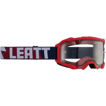 Leatt Velocity 4.5 Bicolor Red Motocross Goggles