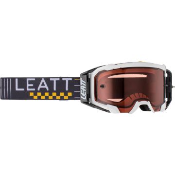 Leatt Velocity 5.5 Light White Grey Motocross Goggles