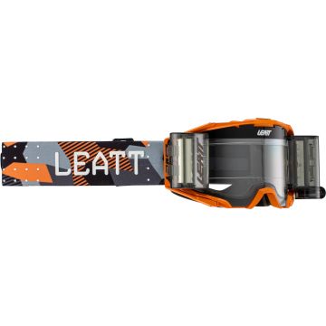 Leatt Velocity 6.5 Roll-Off Camo Black Orange Motocross Goggles