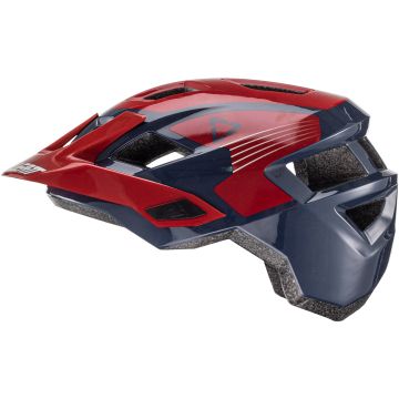 Leatt MTB AllMtn 1.0 Junior Red Blue Kids Bicycle Helmet