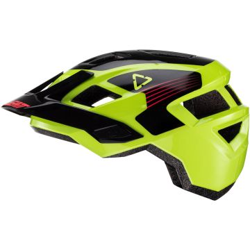 Leatt MTB AllMtn 1.0 Junior Lime Yellow Black Kids Bicycle Helmet