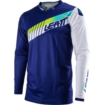 Leatt Moto 4.5 Lite V23 Blue Motocross Jersey