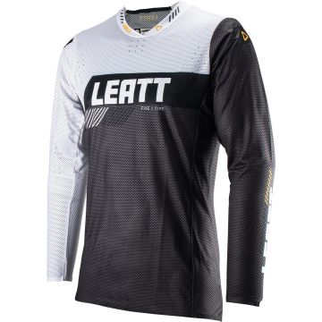 Leatt Moto 5.5 UltraWeld V23 Graphite White Motocross Jersey