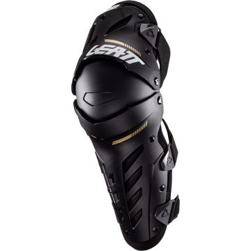Leatt Dual Axis Junior Black Knee and Shin Guards