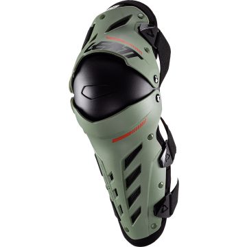 Leatt Dual Axis Green Knee and Shin Protectors
