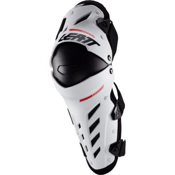 Leatt Dual Axis White Knee and Shin Protectors
