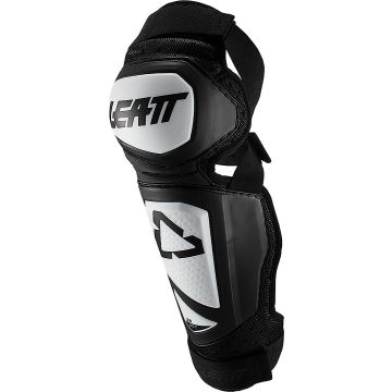Leatt 3.0 EXT Black White Knee and Shin Protectors
