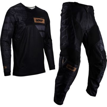 Leatt Ride Kit 3.5 Zwart Motocross Jersey en Broek Set