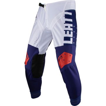 Leatt Moto 4.5 Lite Blauw Wit Rood Crossbroek