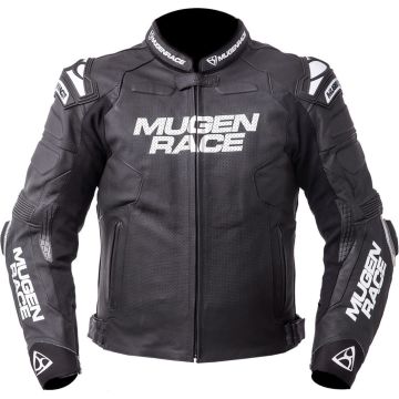 MUGENRACE Mry Black Leather Jacket