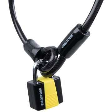 Oxford Loop Lock10 Kabel met hangslot
