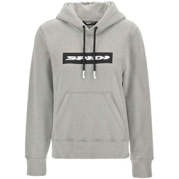Spidi Logo 2 Hoodie Melange Grey