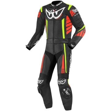 Berik Zakura Zwart Rood Geel 2-Delig Motorpak