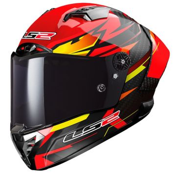 LS2 FF805 Thunder GP Aero Fire Rood Zwart Integraalhelm