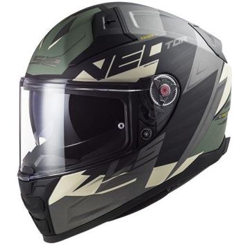 LS2 Ff811 Vector Ii Absolute M. Zwart Zilver Integraalhelm