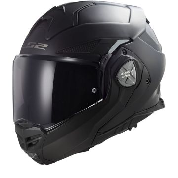 LS2 FF901 Advant X Mat Zwart Systeemhelm met LS2-4X UCS-06