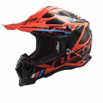 LS2 MX700 Subverter Stomp Fluo Oranje Zwart Integraalhelm