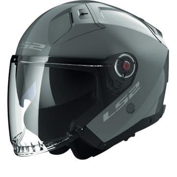 LS2 OF603 Infinity II Solid Nardo Grijs 06 Jet Helm