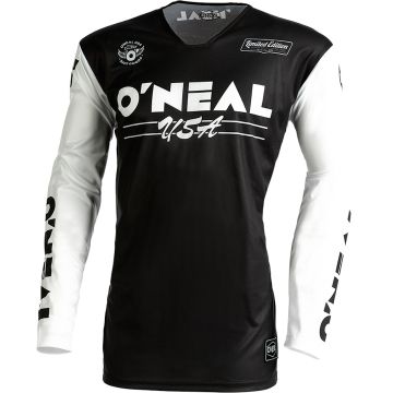 O’NEAL Mayhem Bullet V.22 Black White Motocross Jersey