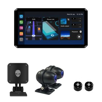 AlienRider M2 Pro Ultimate Bundle Motorcycle Multimedia System 