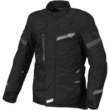 Macna Aspire WP Zwarte Waterdichte Textieljas
