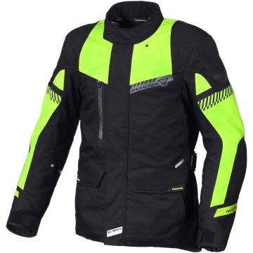 Macna Aspire WP Zwart Gele Waterdichte Textieljas