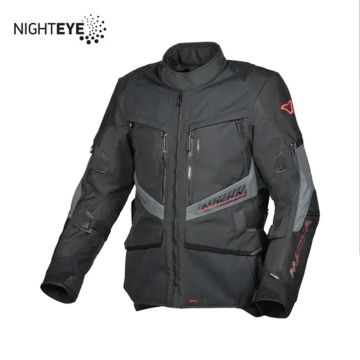 Macna Domane Textile Waterproof Jas Zwart      