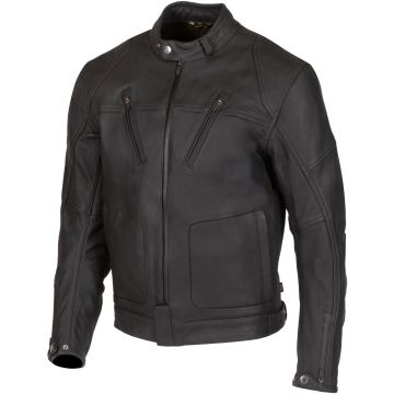 Merlin Gable II Black Waterproof Leather Jacket