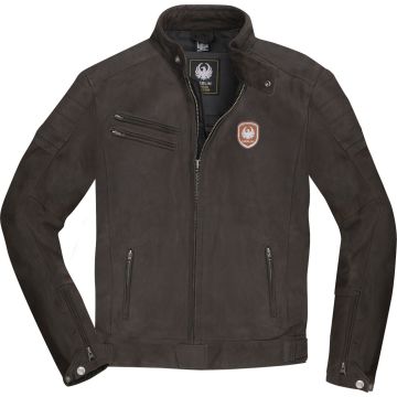 Merlin Alton Bruin Leren Motorjas