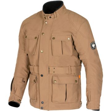 Merlin Burslem Eco Gelamineerde Sand Textiele Motorjas