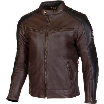 Merlin Chase II D3O Bruin Leren Motorjas