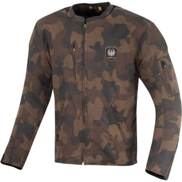 Merlin Covert Camo Bruin Wax Motorjas