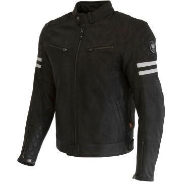Merlin Hixon II D3O Zwart Leren Motorjas