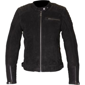 Merlin Isla TFL D3O Dames Zwart Leren Motorjas