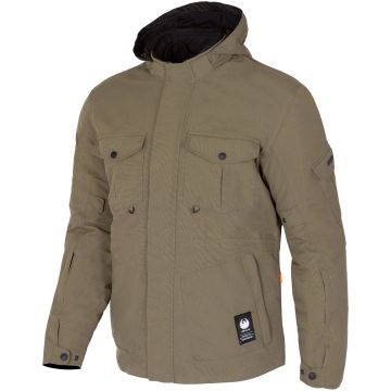 Merlin Jagger Urban Utility D3O Olijfgroen Textiele Motorjas