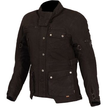 Merlin Mahala D3O Explorer Dames Zwart Textiele Motorjas