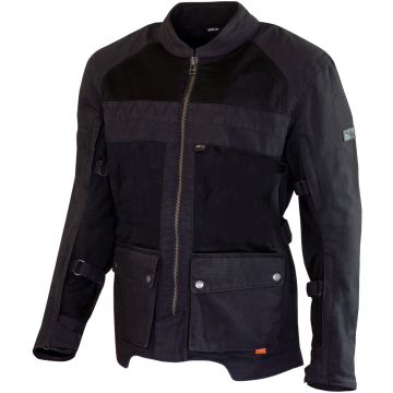 Merlin Mahala D3O Raid Explorer Zwart Textiele Motorjas