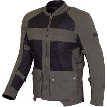 Merlin Mahala D3O Raid Explorer Olijfgroen Textiele Motorjas
