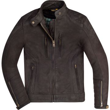 Merlin Mia Dames Bruin Leren Motorjas
