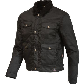 Merlin Millington D3O Zwart Wax Motorjas
