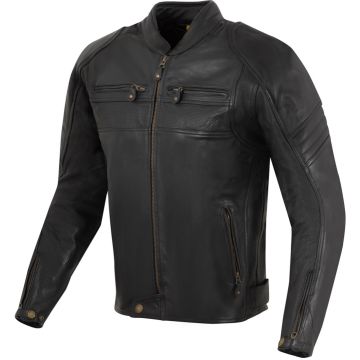 Merlin Odell Zwart Leren Motorjas